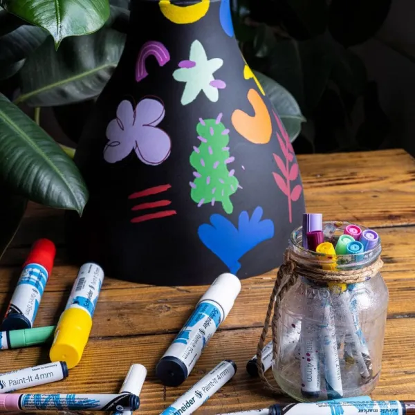 Μαρκαδόρος schneider acrylic marker 310 paint it 2mm πορτοκαλί - Schneider