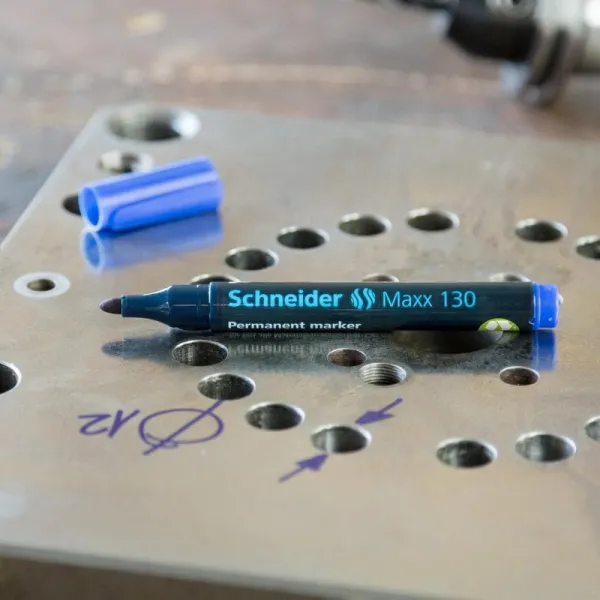 Μαρκαδόρος schneider permanent maxx 130 1-3mm πορτοκαλί - Schneider