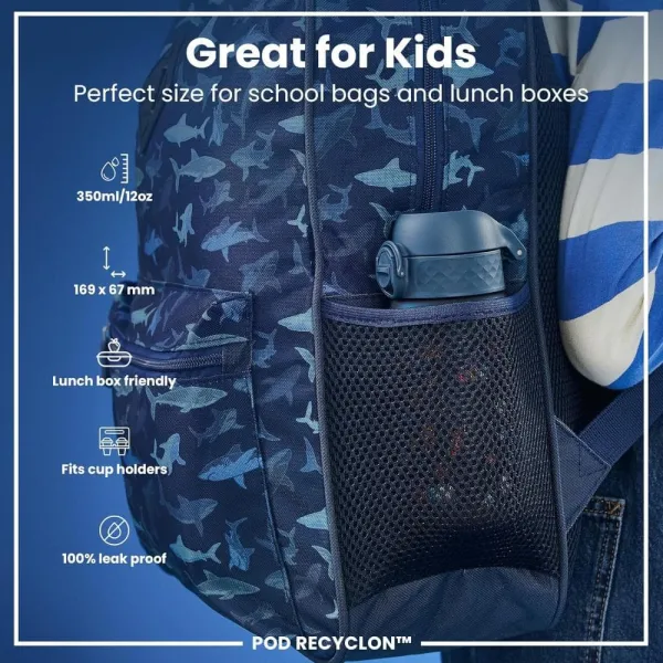 παγούρι ion8 350ml gamer blue - Ion8