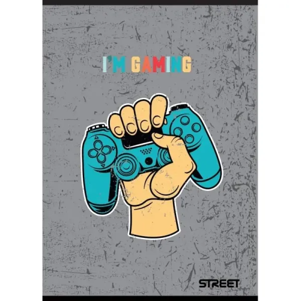 τετράδιο street ριγέ a5 gaming 54 φύλλα - Street
