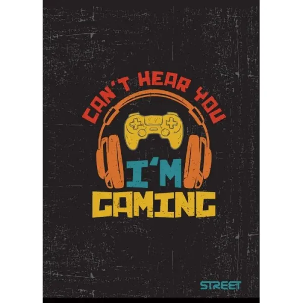 τετράδιο street ριγέ a5 gaming 54 φύλλα - Street