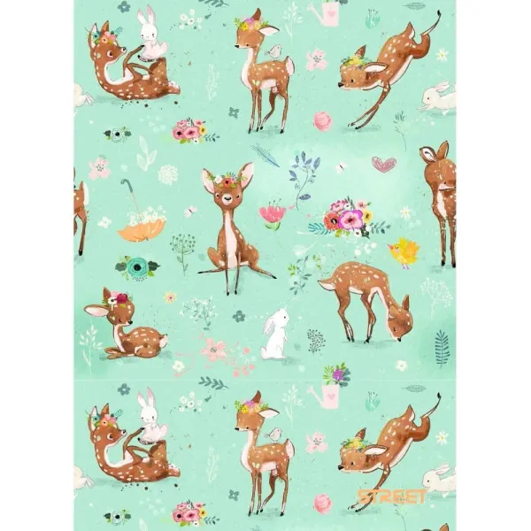 τετράδιο street ριγέ a6 bambi 40 φύλλα - Street