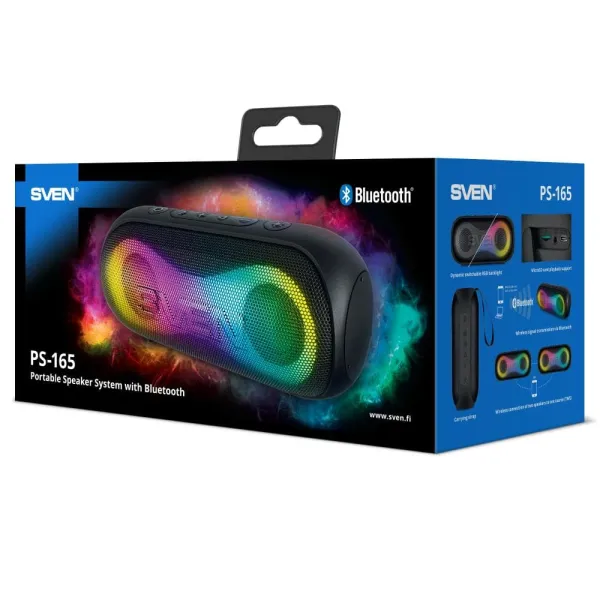 Ηχείο sven ps-165 portable bt speaker - Sven