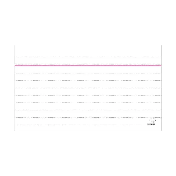 Καρτέλες αποδελτίωσης ριγέ α7 13x7cm 100 τεμάχια - Typotrust
