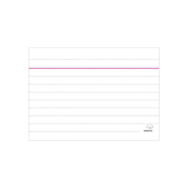 Καρτέλες αποδελτίωσης ριγέ α5 20x15cm 100 τεμάχια - Typotrust