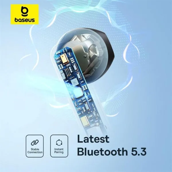 Ακουστικά baseus wireless earbuds bowie e16 bluetooth 5.3 true wireless touch control waterproof blue - Baseus