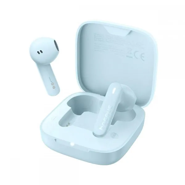 Ακουστικά baseus wireless earbuds bowie e16 bluetooth 5.3 true wireless touch control waterproof blue - Baseus