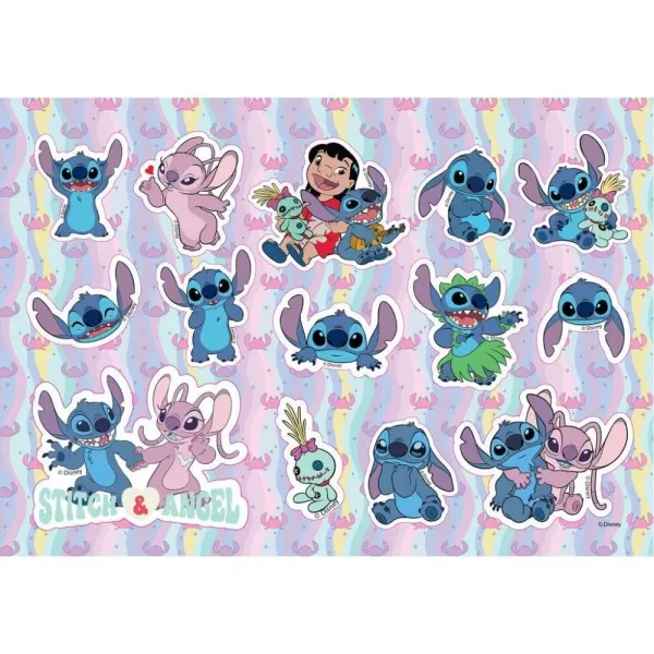 Μπλοκ ζωγραφικής lilo & stitch 23x33cm 40 φύλλα - Diakakis