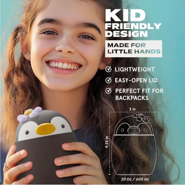 Δοχείο φαγητού asobu ισοθερμικό bestie food jar penguin 600ml - Asobu