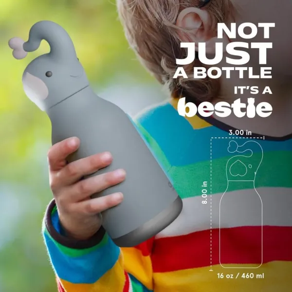 Δοχείο νερού asobu ισοθερμικό bestie 460ml elephant - Asobu