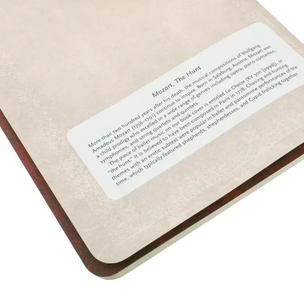 σημειωματάριο paperblanks α5 mozart the hunt - Paperblanks
