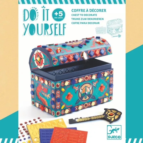 Κατασκευή djeco diy σεντούκι πειρατικό 5+ - Djeco