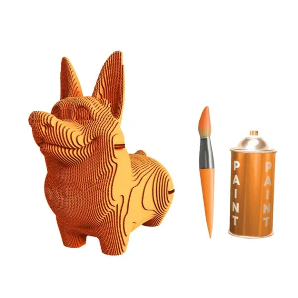 χάρτινη κατασκευή cartonic 3d corgi 14+ - Cartonic