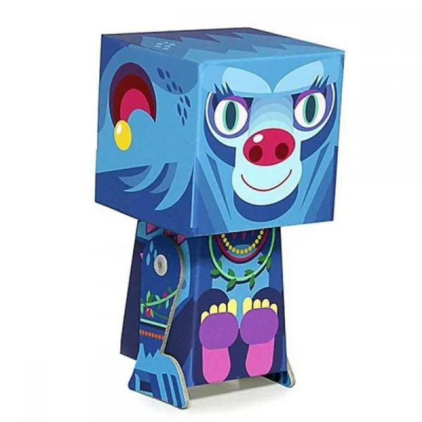 χάρτινη κατασκευή 3d kroom loretta chimp γορίλας 3+ - Kroom