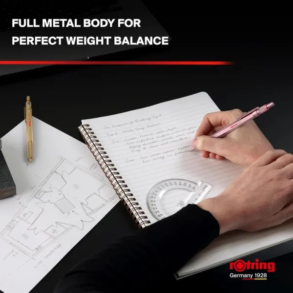 Μηχανικό μολύβι rotring 600 0.5mm rose gold - Rotring