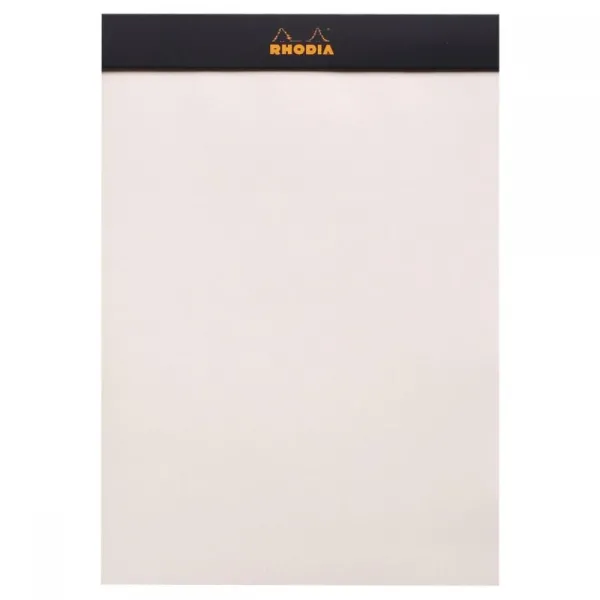 Μπλοκ rhodia a5 ivory λευκό 90gr 70 φύλλα πορτοκαλί εξώφυλλο - Rhodia