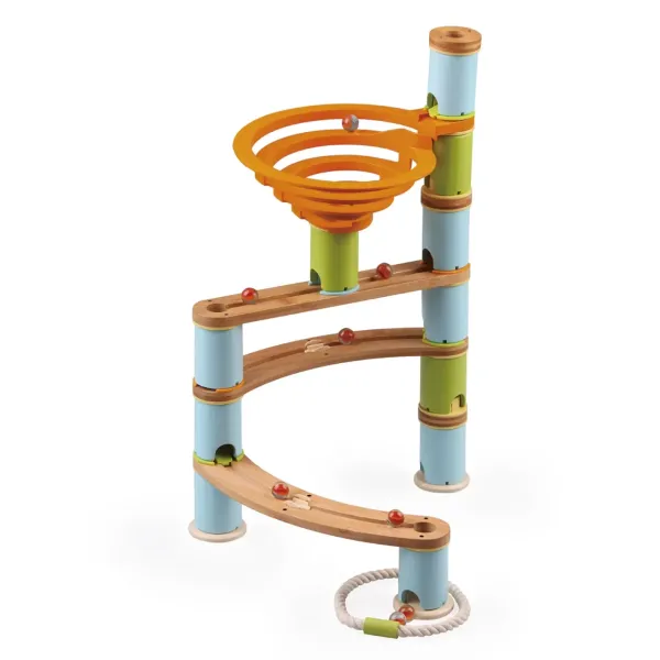 παιχνίδι απο μπαμπού τόμπογκαν bambam bamboo build & run 48 τεμάχια 4+ - Bambam