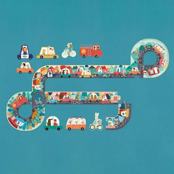 παζλ londji petit voyage look and find pocket puzzle 3+ - Londji
