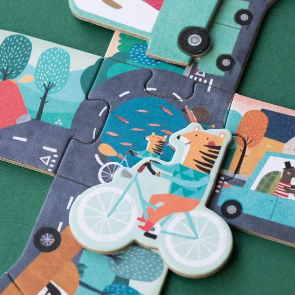 παζλ londji petit voyage look and find pocket puzzle 3+ - Londji