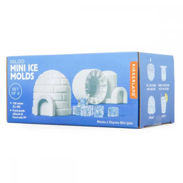 Θήκη για παγάκια kikkerland igloo - Kikkerland