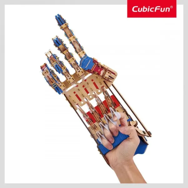 Κατασκευή 3d national geographic robotic hand 8+ - Cubic fun