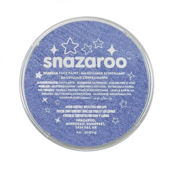χρώματα για το πρόσωπο snazaroo sparkle blue - Snazaroo