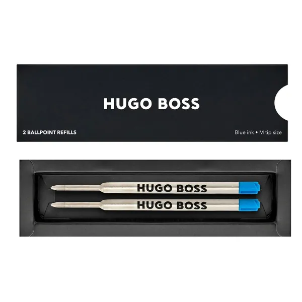 Ανταλλακτικό στυλό hugo boss ballpen softline συσκευασία 2 τεμαχίων μπλε - Hugo boss