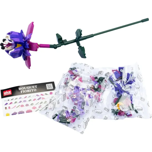 Κατασκευή με τουβλάκια fucsia girabrilla 6+ - Nicegroup