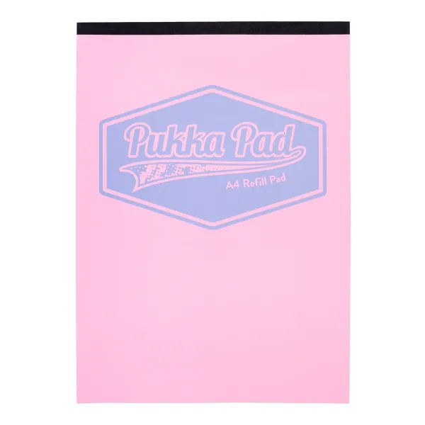 Μπλοκ pukka pad a4 80 φύλλα 80gr pink - Pukka pad