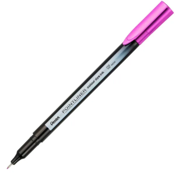 Μαρκαδόρος pentel pointliner s40 0.4mm fine fuchsia - Pentel
