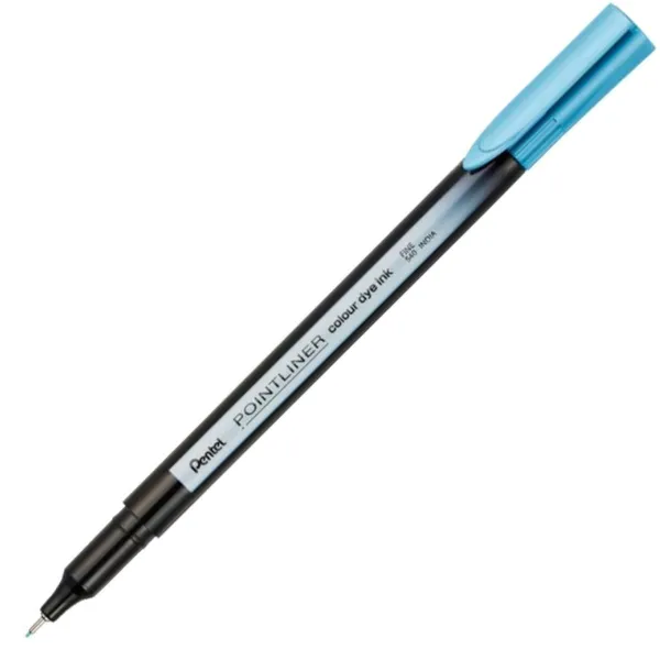 Μαρκαδόρος pentel pointliner s40 0.4mm fine sea blue - Pentel