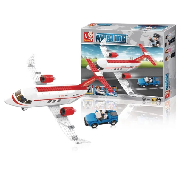 τουβλάκια sluban aviation 275 τεμάχια 6+ - Mi toys
