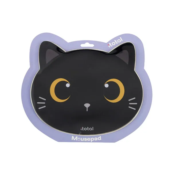 Mouse pad i-total black cat 25x21.5cm - I-total