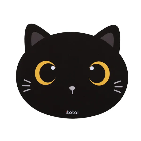 Mouse pad i-total black cat 25x21.5cm - I-total
