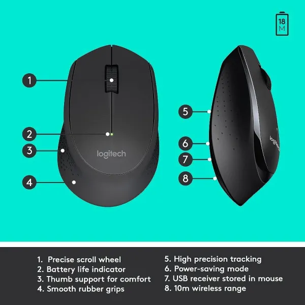 πληκτρολόγιο και mouse logitech mk235 wireless combo - Logitech