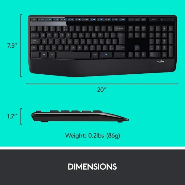 πληκτρολόγιο και mouse logitech mk235 wireless combo - Logitech