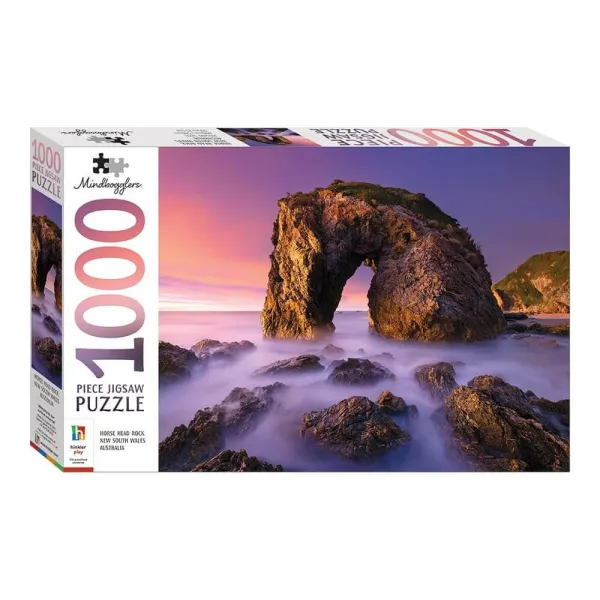 παζλ hinkler zigsaws horse head rock australia 1000 κομμάτα 12+ - Hinkler