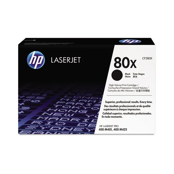 Toner hp cf280x 80x black - Hp