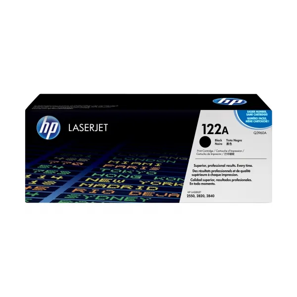 Toner hp q3960a  122a black - Hp
