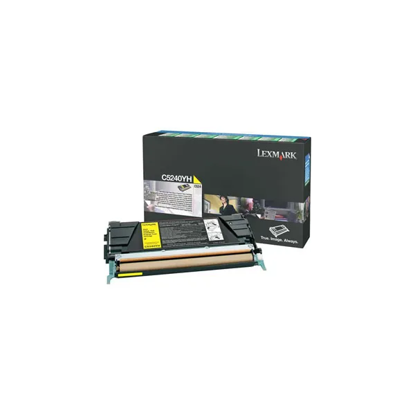 Toner lexmark c5240yh yellow - Lexmark