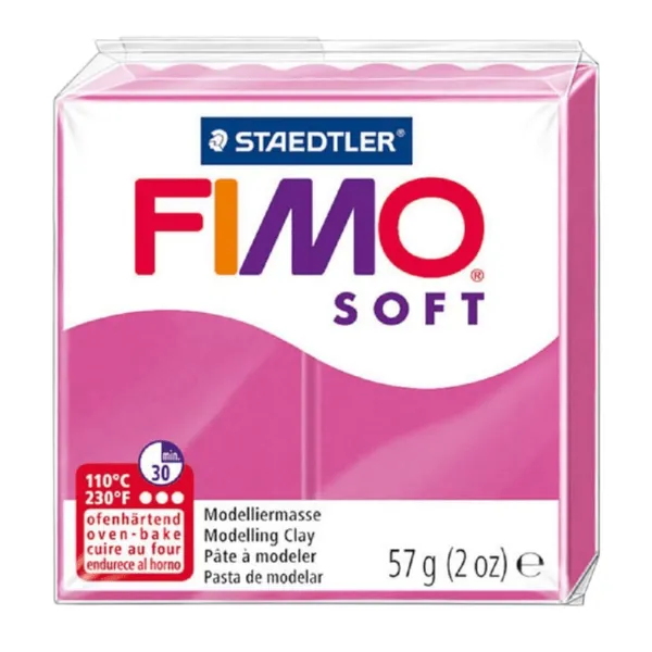 πηλός fimo soft 57gr. rasberry 22 - Staedtler