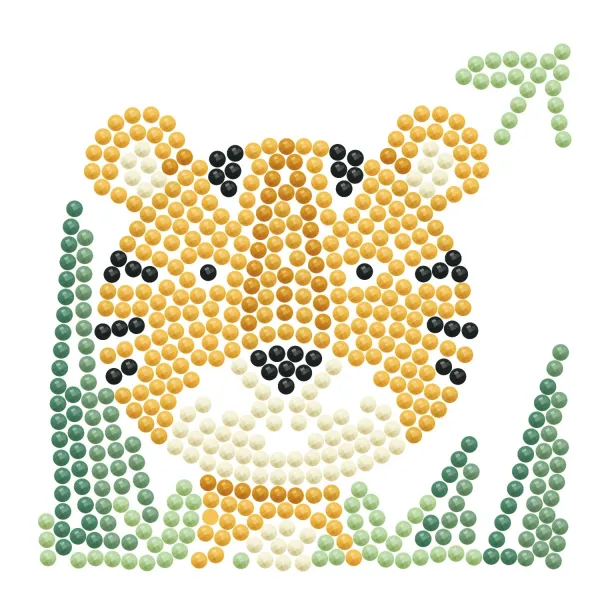 Κατασκευή diamond dotz woodland tiger with frame 8+ - Diamond dotz