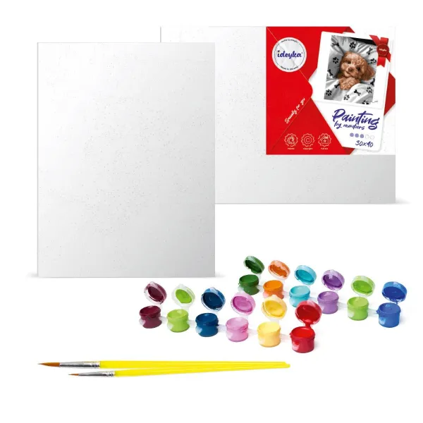 Ζωγραφική με αριθμούς ideyka 30x40cm ενέργεια των χρωμάτων 8+ - Ideyka