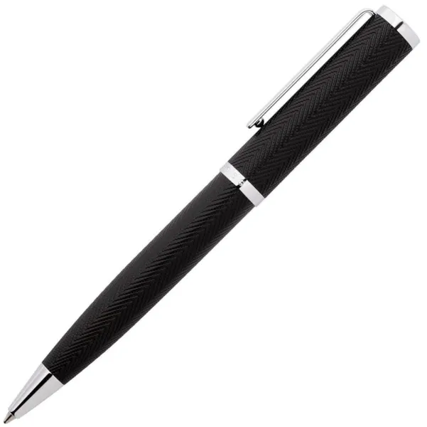 στυλό hugo boss formation herringbone chrome ballpen - Hugo boss