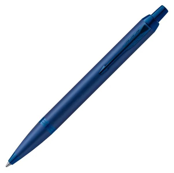 στυλό parker i.m monochrome blue ballpen με δώρο σημειωματάριο - Parker
