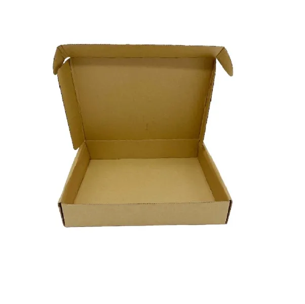 Κουτί αποστολής χάρτινο 24x17x4cm κραφτ - συσκευασία 100 τεμαχίων - Metron