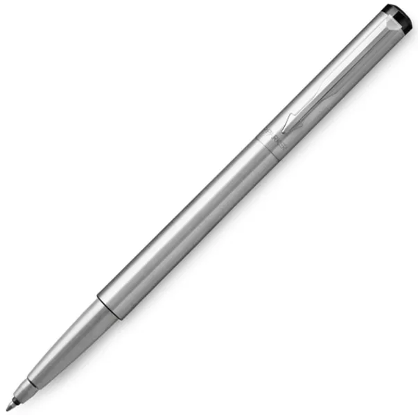 στυλό parker vector steel ct rollerball σε μεταλλική κασετίνα - Parker