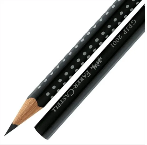 Μολύβι faber castell  grip 2001 μαύρο - Faber castell