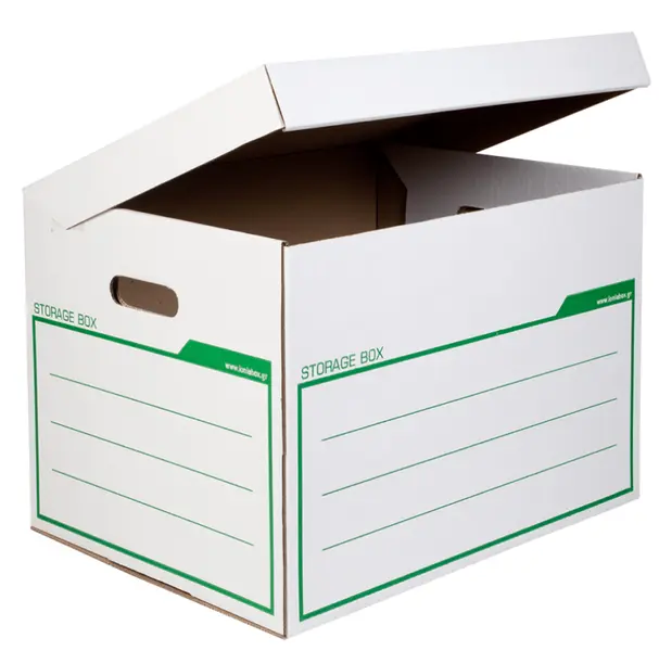 Κουτί ιωνία αποθήκευσης λευκό 34x44x30cm - Ionia box