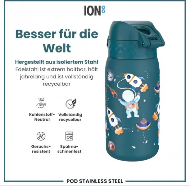 Θερμός μεταλλικό ion8 320ml space - Ion8